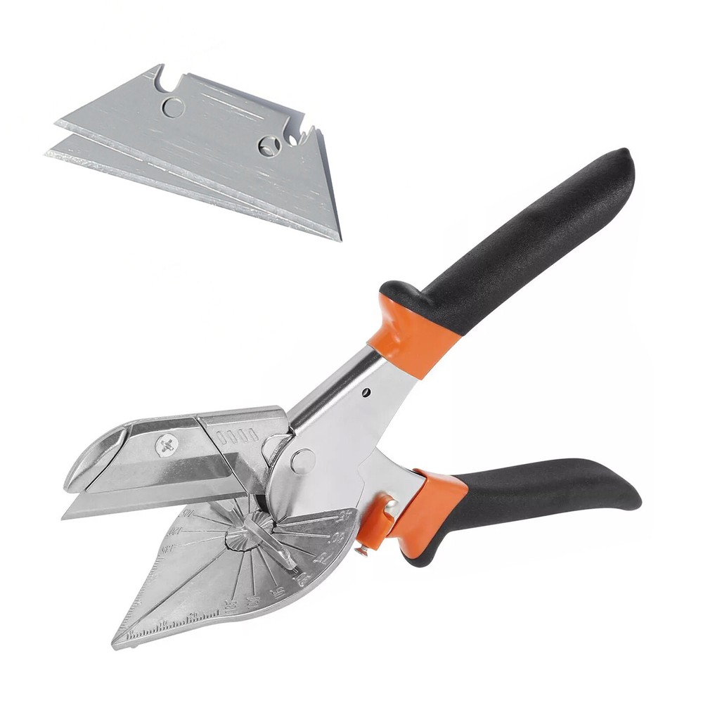 Multifunctional Sharp Multi Angle Scissors Miter Shears Adjustable 45°-135°