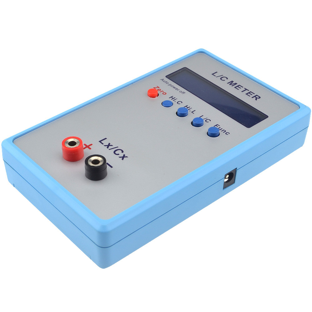 LC200A L/C Meter Inductance Capacitance Digital Bridge LCR Table Blue Meter