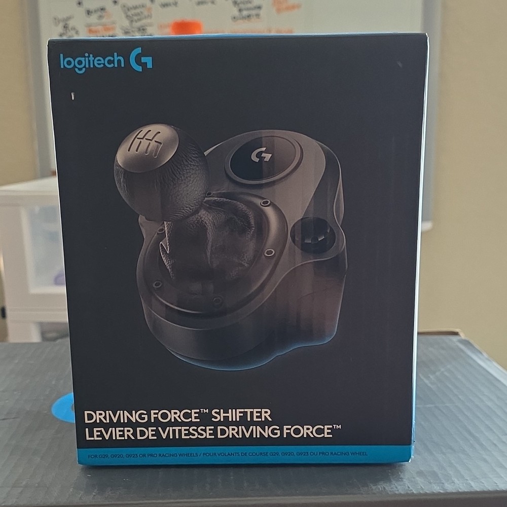 Logitech G920 Racing Wheel, Pedals & Driving Force Shifter Bundle for Xbox
