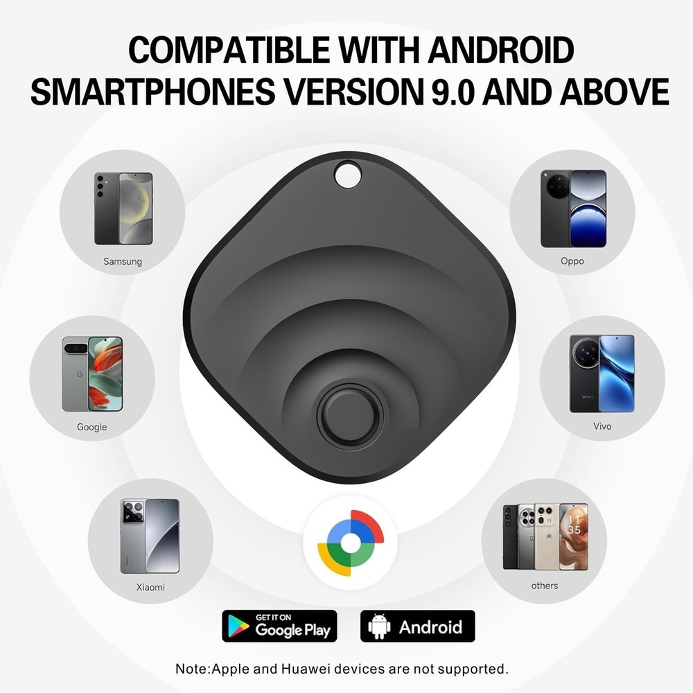 2026 Upgraded Android Tracker Tags-4 Pack, Tracking Device for Android Phones...