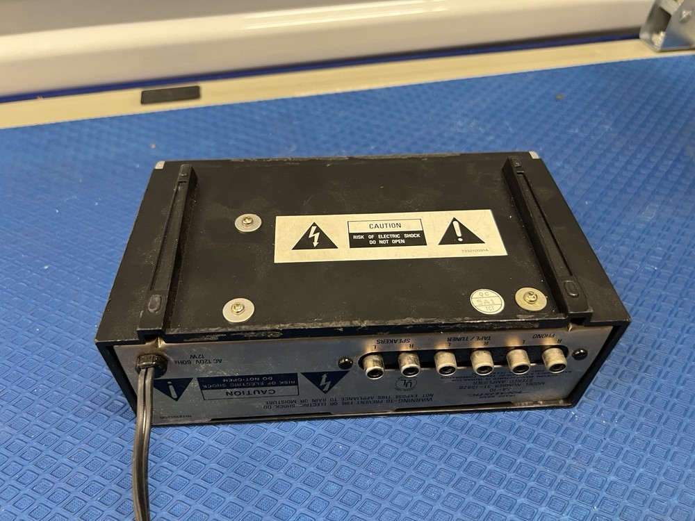 Realistic SA-10 Solid State Stereo Amplifier. Model # 31-1982B. Used UNTESTED