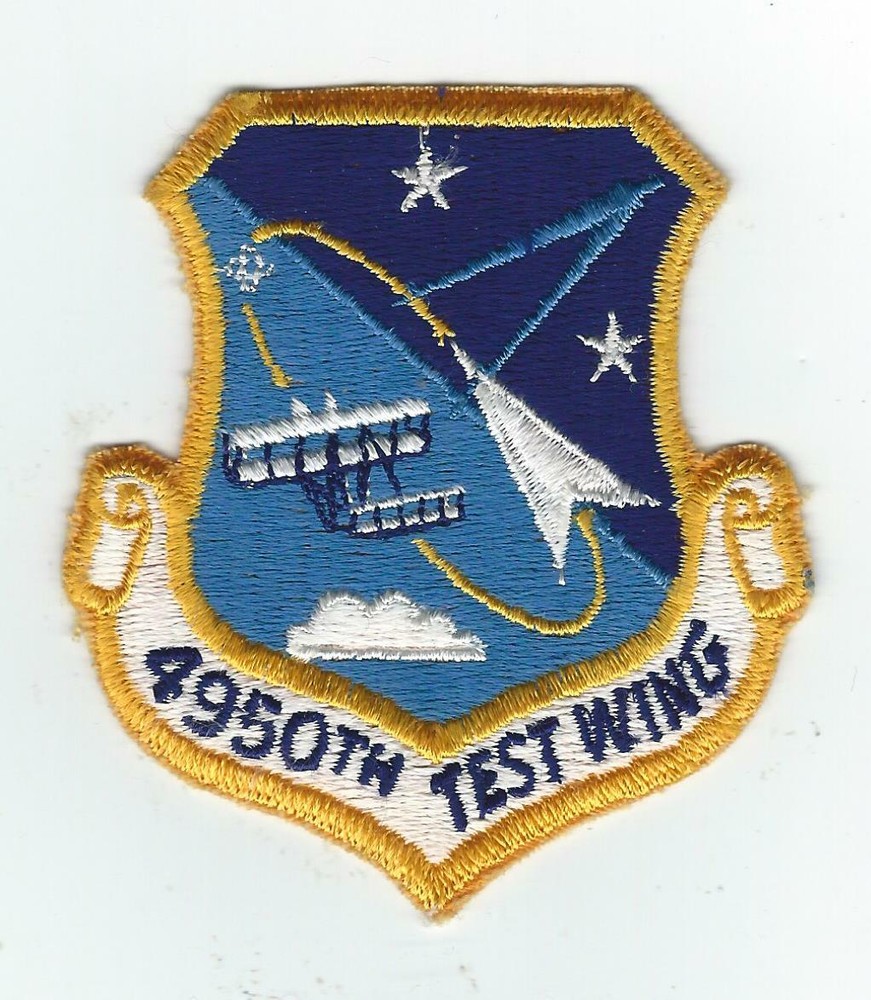 70s-80s 4950th TEST WING patch
