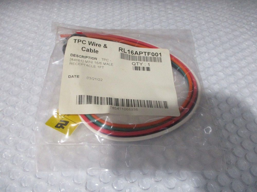 TPC WIRE & CABLE RL16APTF001 RECEPTACLE NSMP