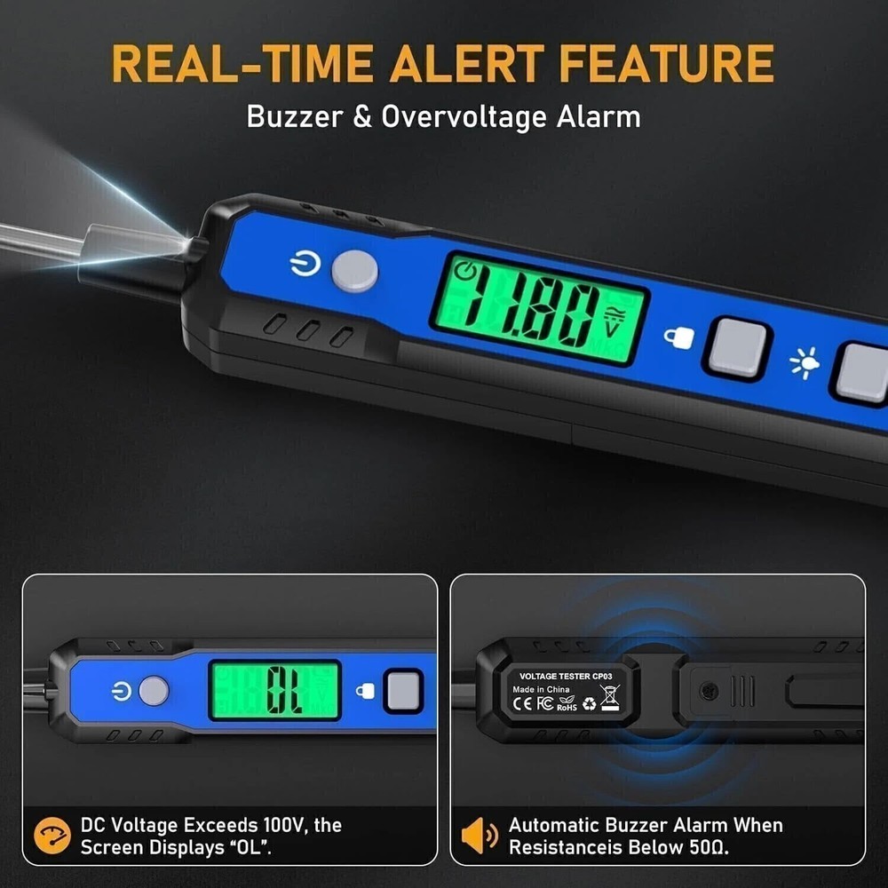 Power Circuit Probe Tester Power Window Door Control Unit Module Relay Short