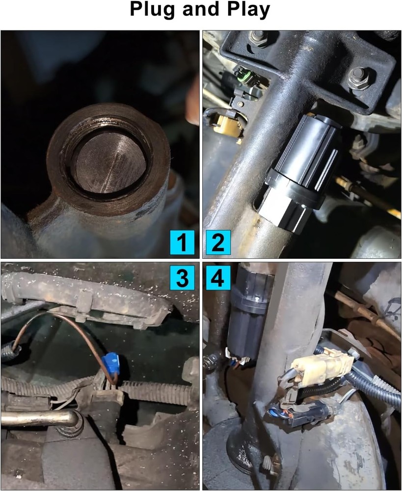 600-490 4WD Actuator Replacement-Compatible With Select Chevro-let GMC,Include