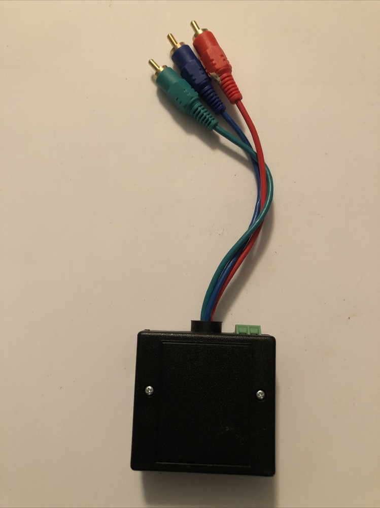 MuxLab 500054 Component Video/ IR Pass-Thru Balun Module With RJ45