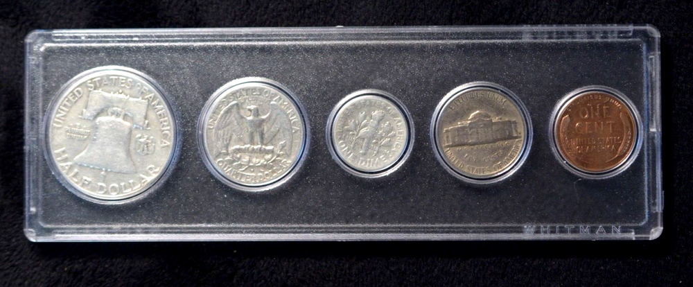 1953 Silver Year Set in Whitman Holder