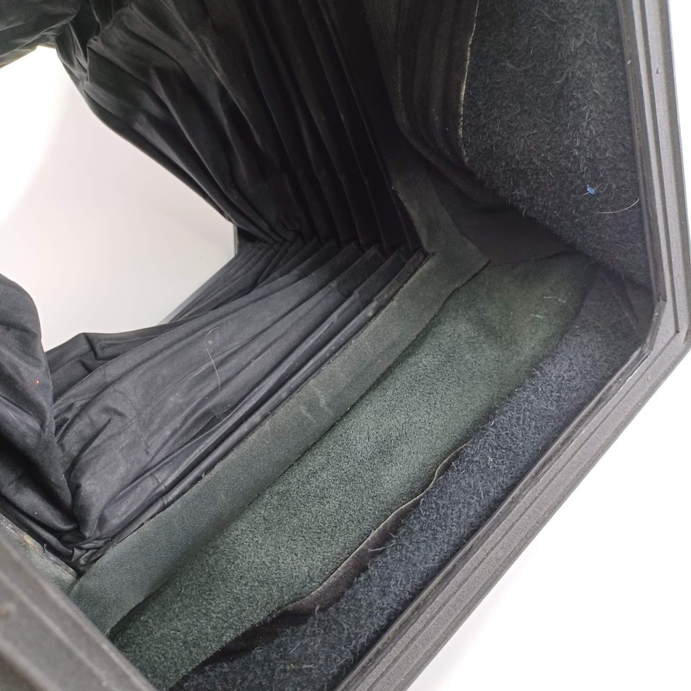 Large Format Field Camera Bellows Black 21cm Plate Side 15cm Lens Side