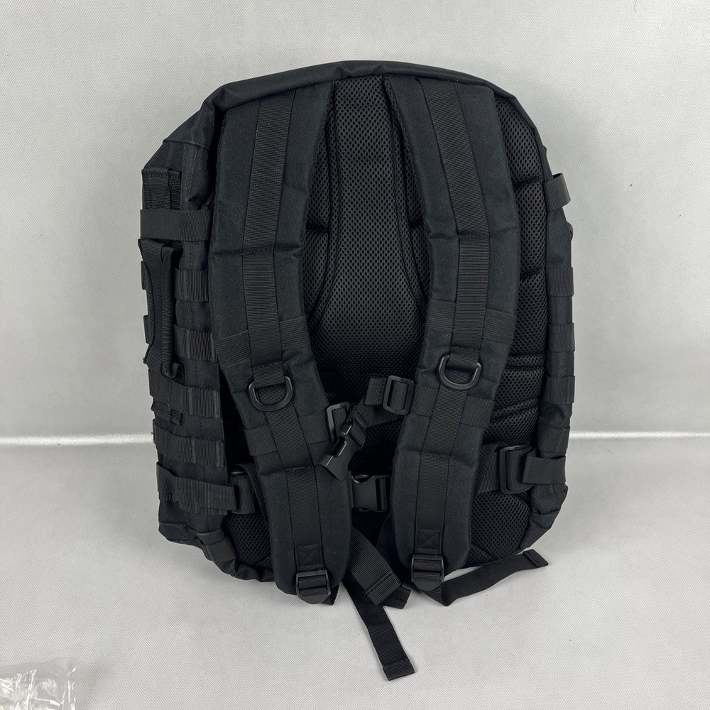 Highland Tactical Major Tactical Backpack (Black) Molle Webbing NWT