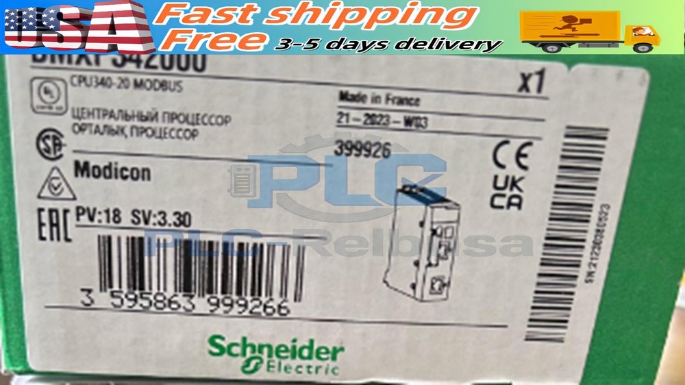 New In Box Schneider BMXP342000