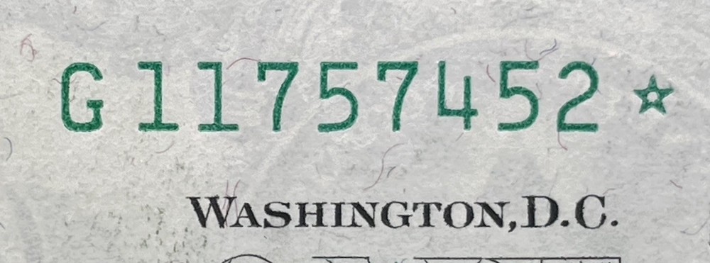 1963 A Star ⭐️ Note Error Replacement $1 One Dollar Bill Vintage 62 Years Old 🔥