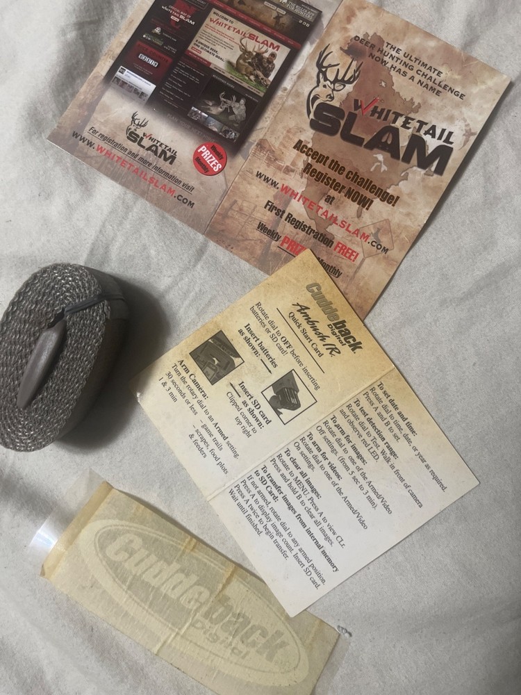 UNTESTED Cuddeback 1187