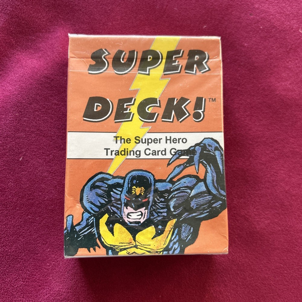 SUPER DECK! super hero CCG SEALED Premier Starter Deck