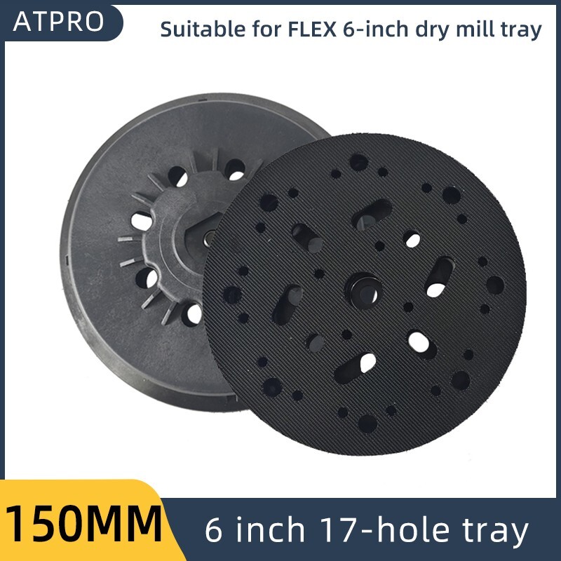 Sanding Tray Backing Pad Sticky Plate  6-inch for FLEX Sander Universal Parts