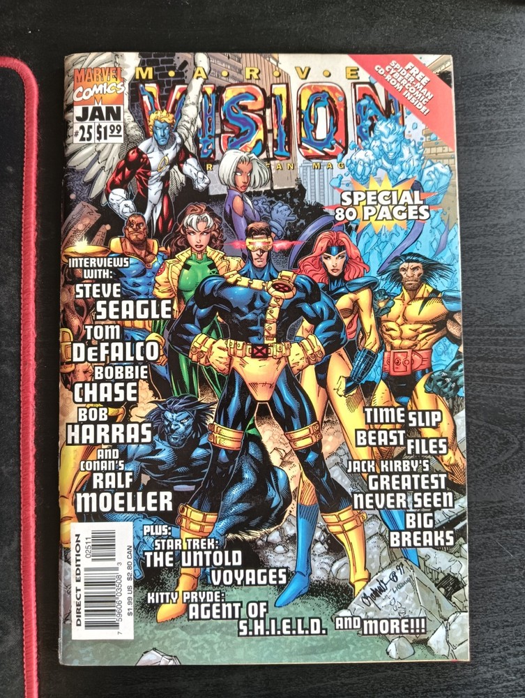 1996 Marvel Vision Comic No. 25 (English Language)