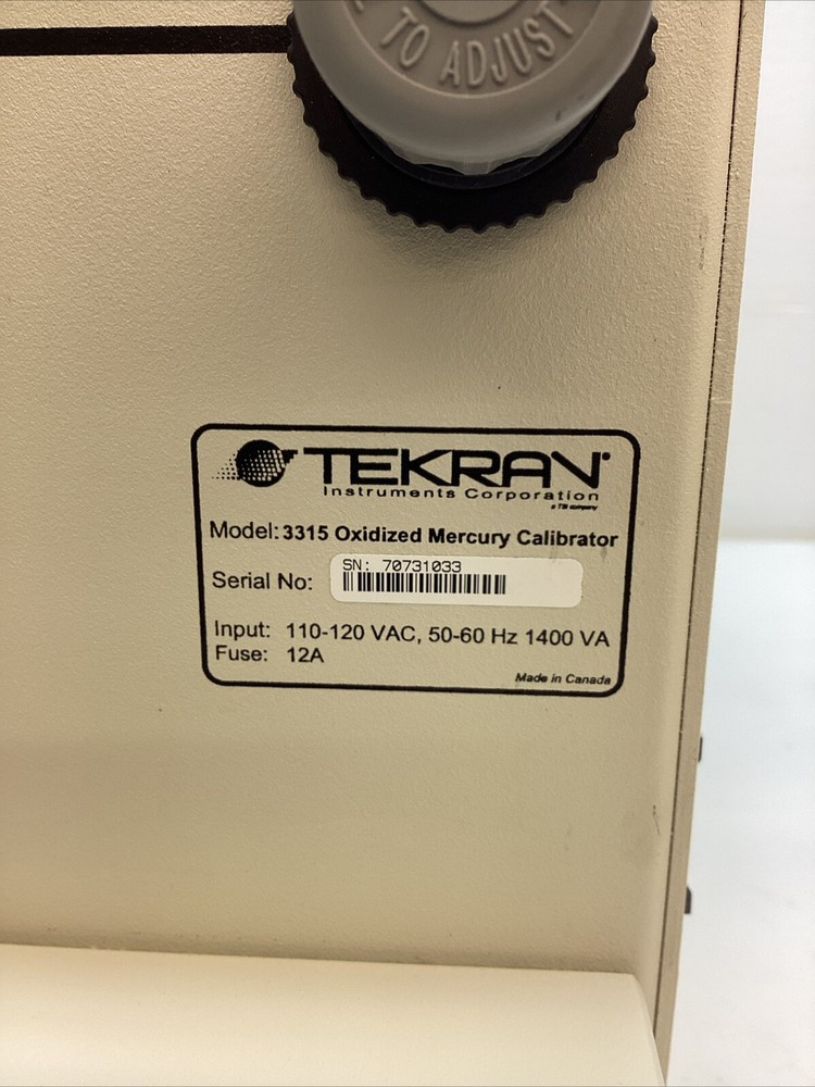 Tekran Model 3315 Oxidized Mercury Calibrator