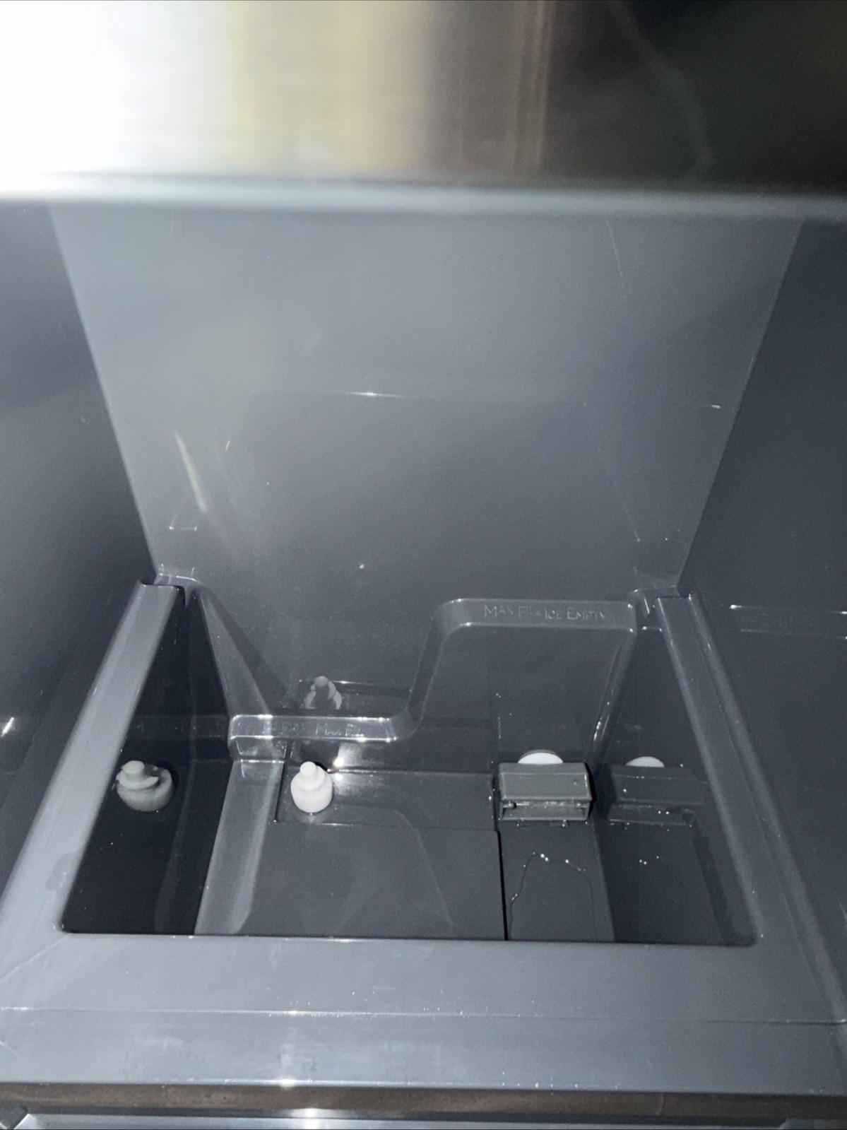 GE Profile Opal Nugget Ice Maker + Side Tank Countertop Icemaker Stainless Steel