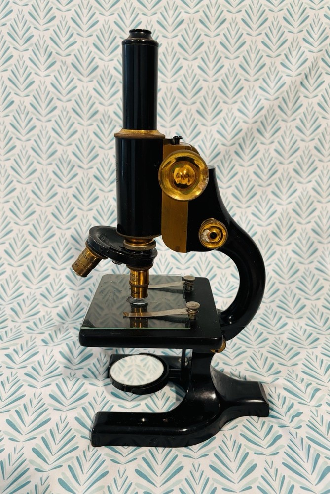 Early 1900’s Spencer Buffalo USA Microscope Model EHS, Primitive