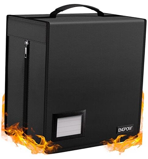 Fireproof CD Case, CD/DVD Storage Box,400 Capacity 400 Capacity-without Lock