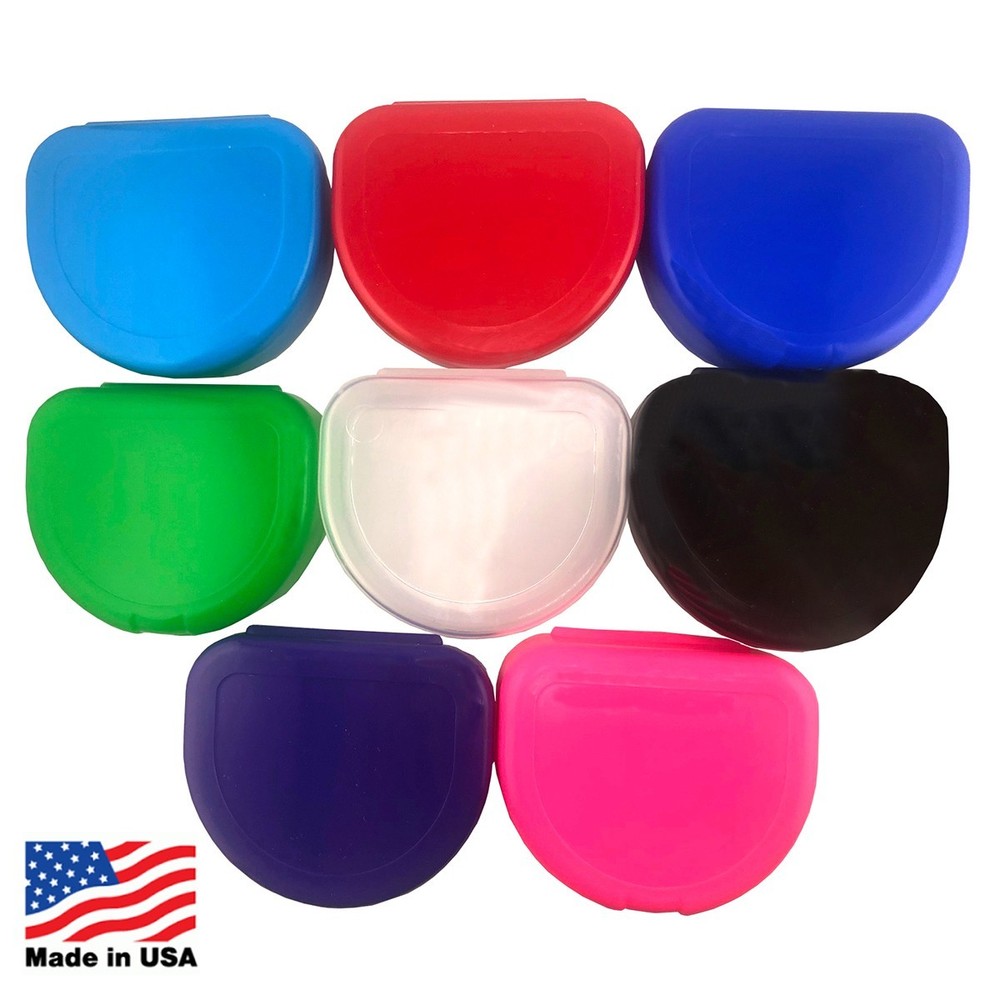 Orthodontic Retainer cases - 500 assorted color -Durable and Strong