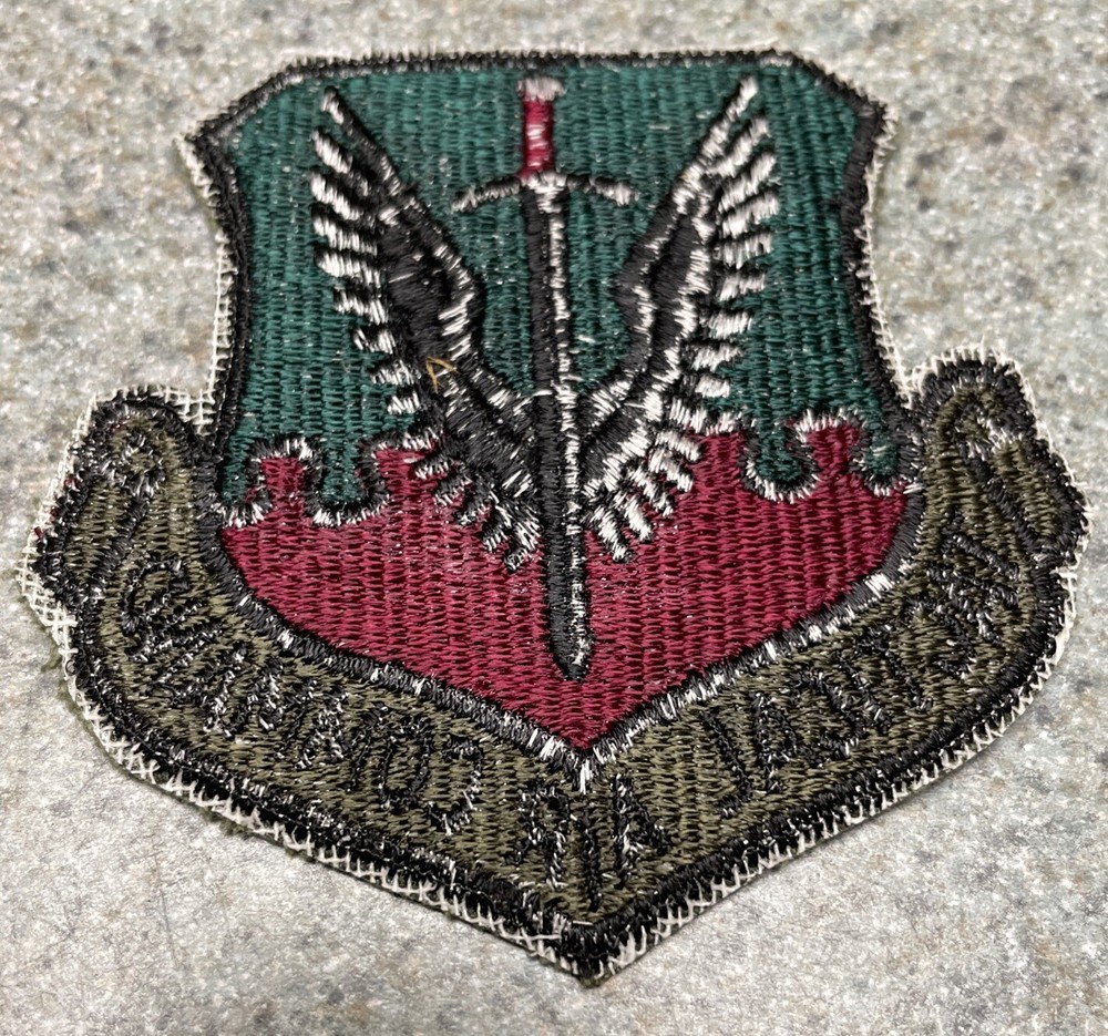 Tactical Air Command Patch Military Sew On Uniform Accessory ~Collectible Memory