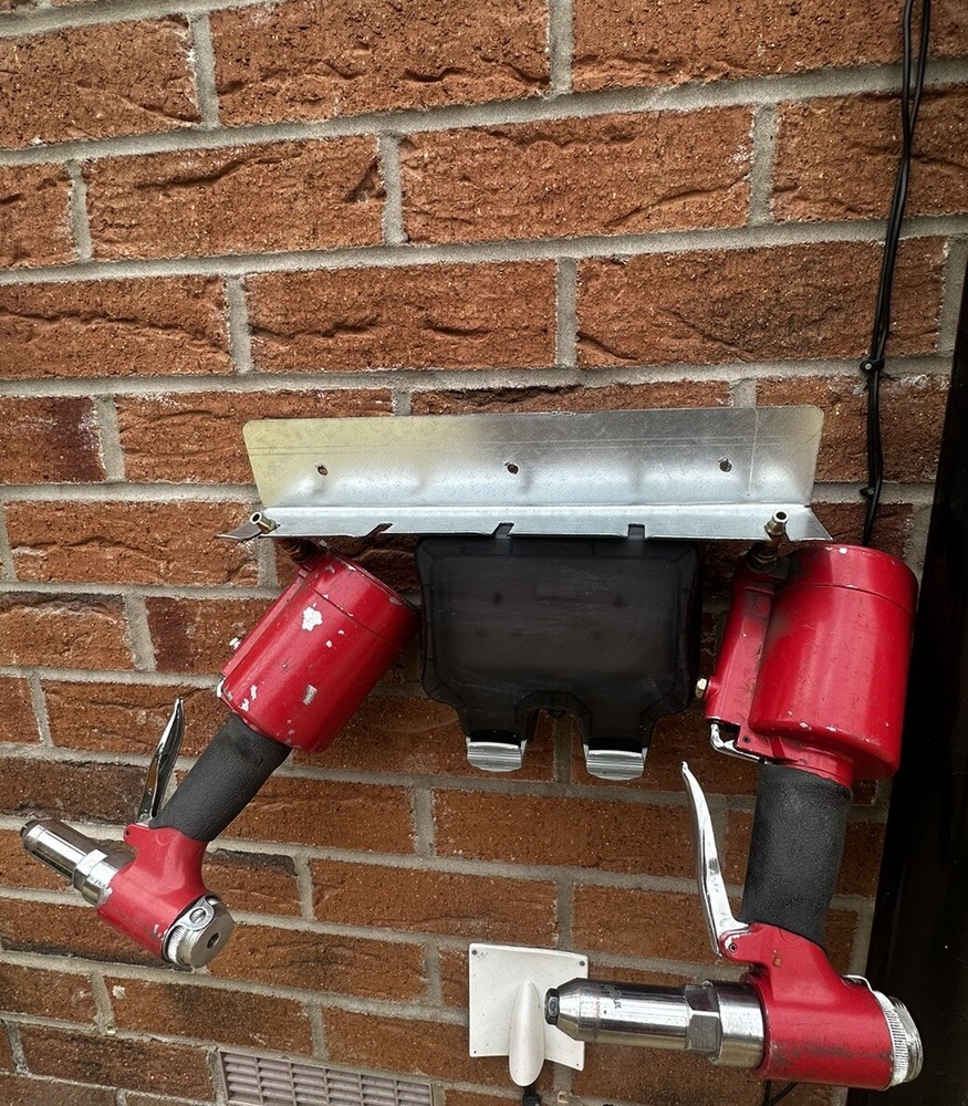 Air Tool Storage Tidy Holder Wall Van Car Bench Mounted.