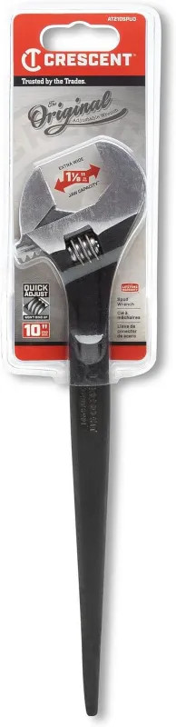 10" Adjustable Black Oxide Construction Wrench - AT210SPUD