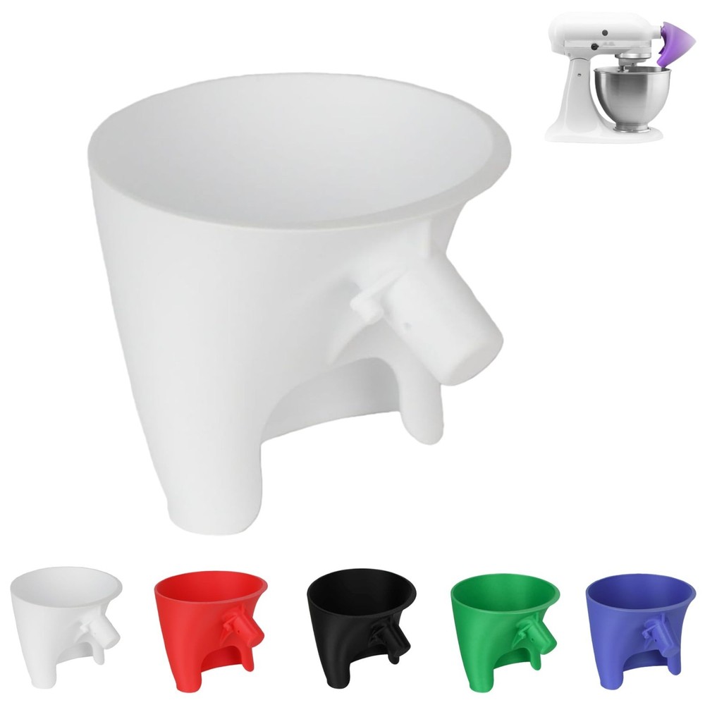 Flour Funnel for Kitchen Aid Mixer Attachment for Baking Essentials