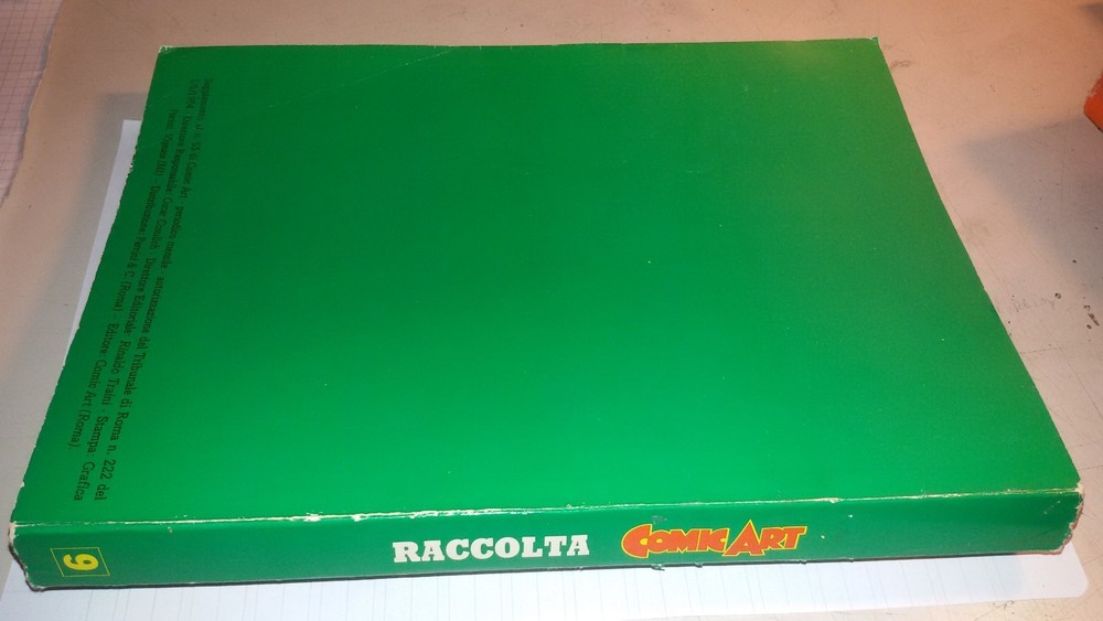 Comic Art Collection No.9 Not Returned GREAT.