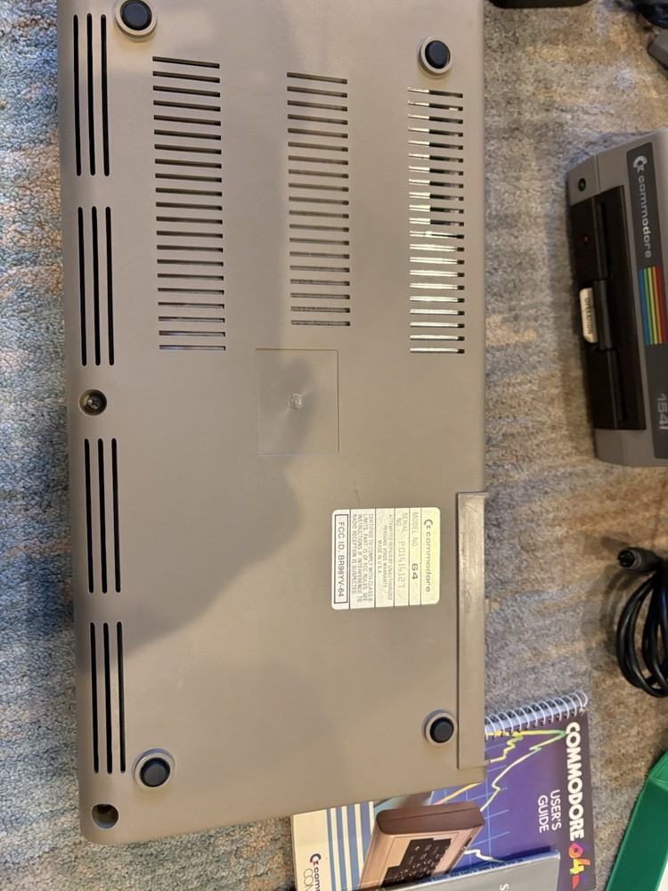 VINTAGE Commodore 64 complete system, Drive, Games, modem Fully tested working