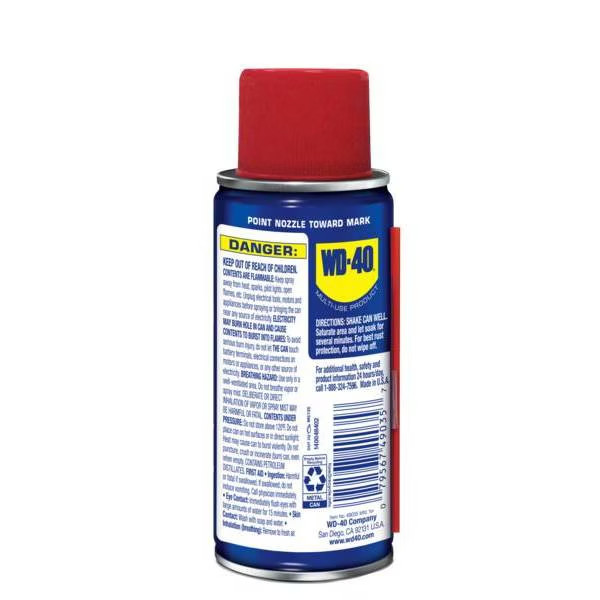 WD-40 Multi-Use / Multi-Purpose Product Lubricant Spray Bottle 2.75 oz.