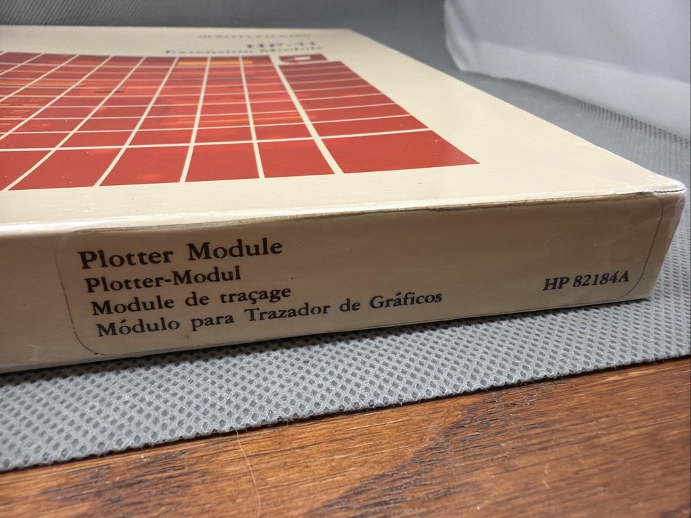 BOXED Hewlett Packard HP 82184A PLOTTER module HP 41C CV CX Calculator