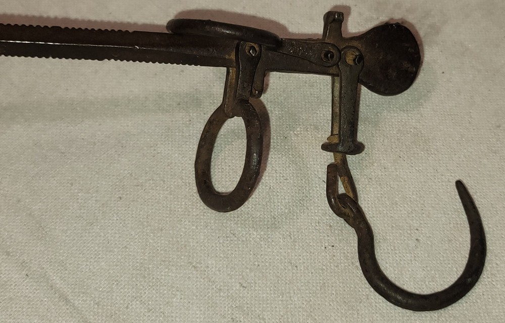 Antique Cast Iron Hanging Cotton Scale