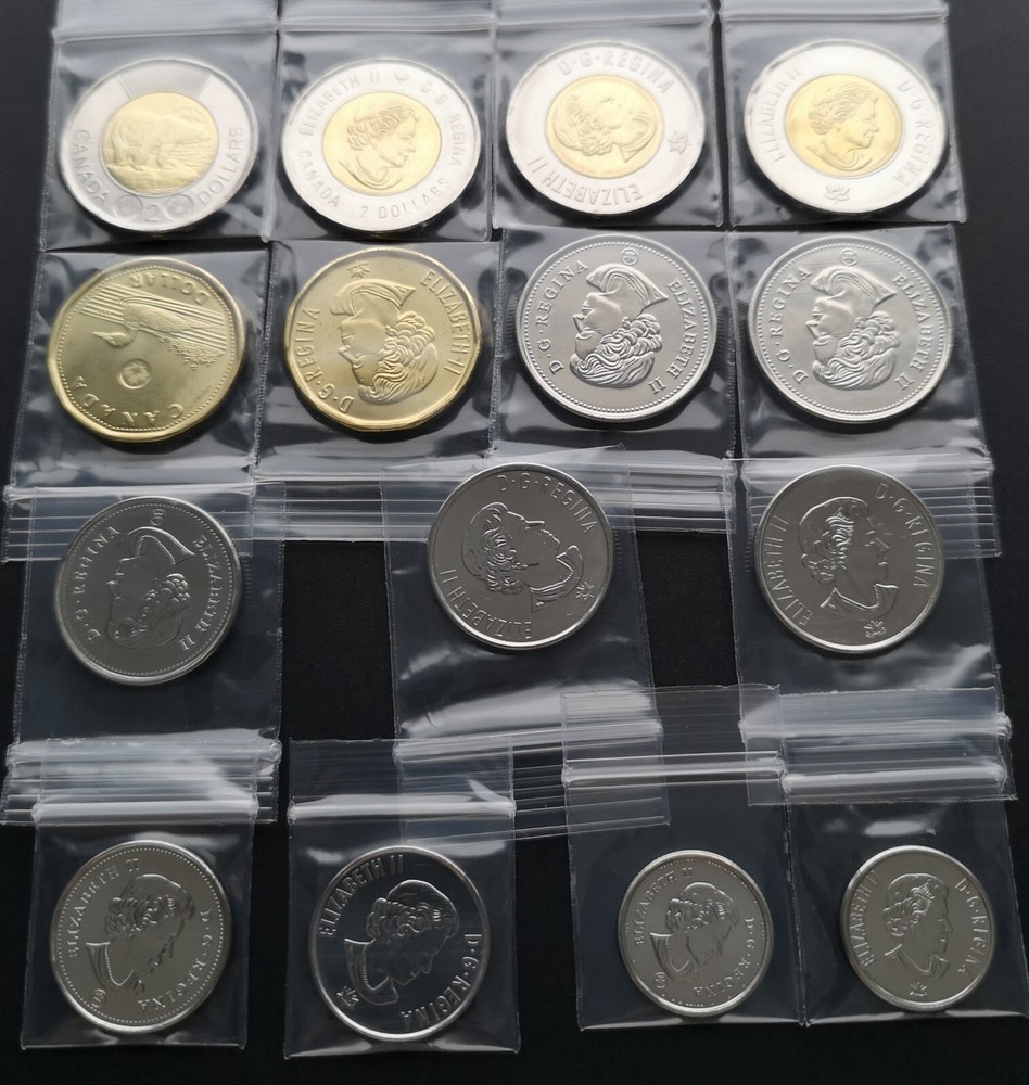 ***CANADA 2017 COMPLETE UNCIRCULATED COINS SET ***
