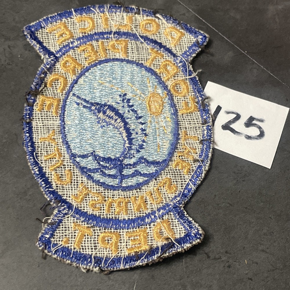 Fort Pierce FL Police Patch -125
