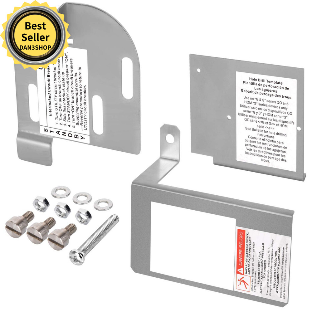 Homeline Generator Interlock Kit for 150A-225A Load Centers Generator Interlock