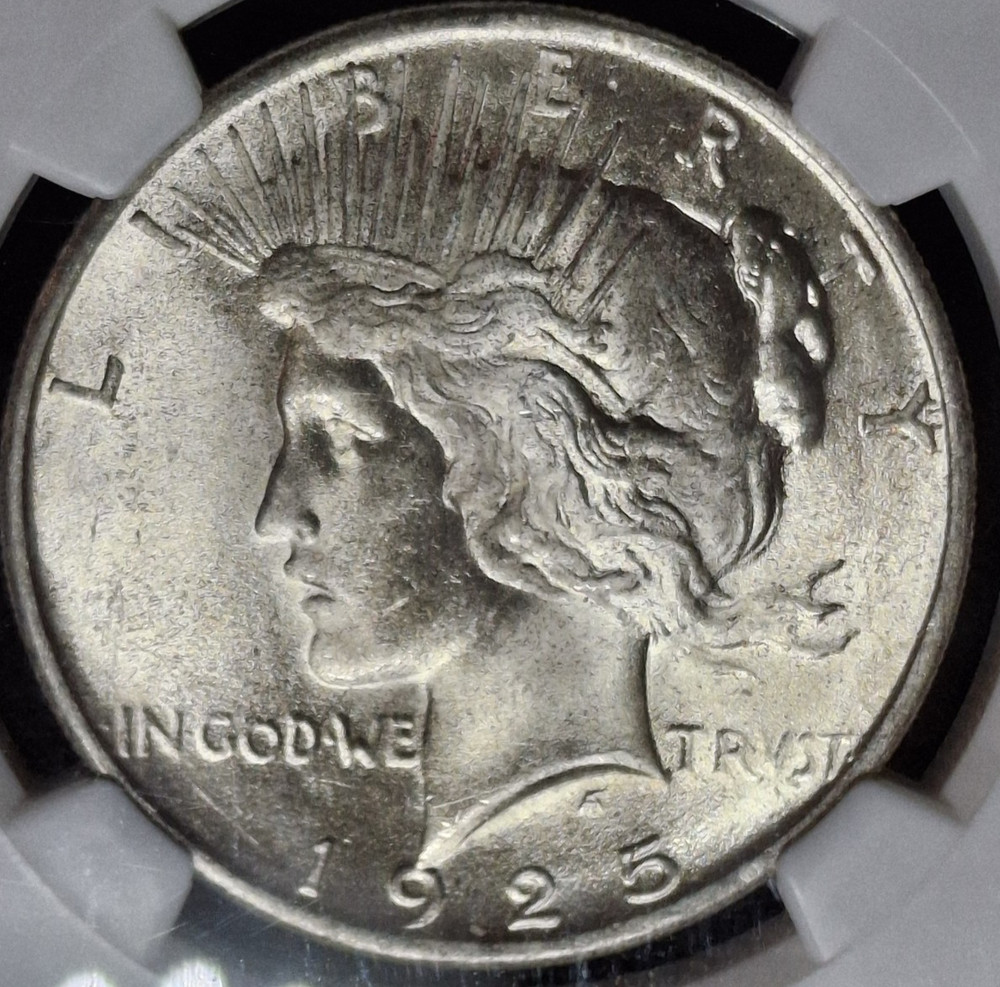 1925 Peace Dollar - NGC MS63