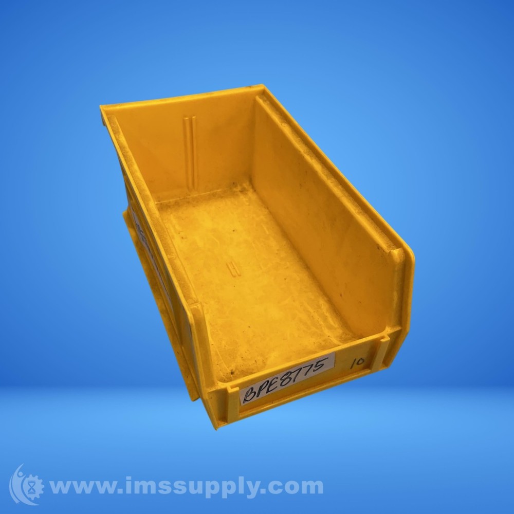 Quantum Storage Systems QUS220 Yellow Stackable Storage Bin FNIP