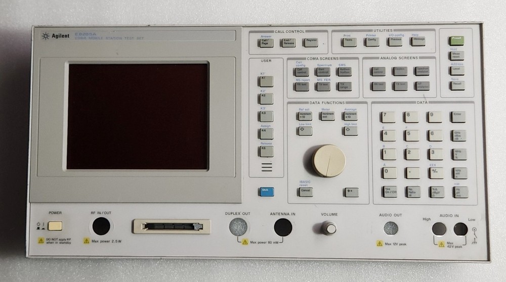HP/Agilent/Keysight E8285A Front Panel/Display Assembly