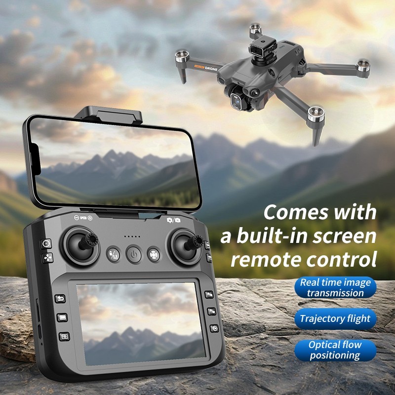 CS-25 Brushless Fold Drone, 360° Obstacle Avoidance RC Drone with Headless Mode
