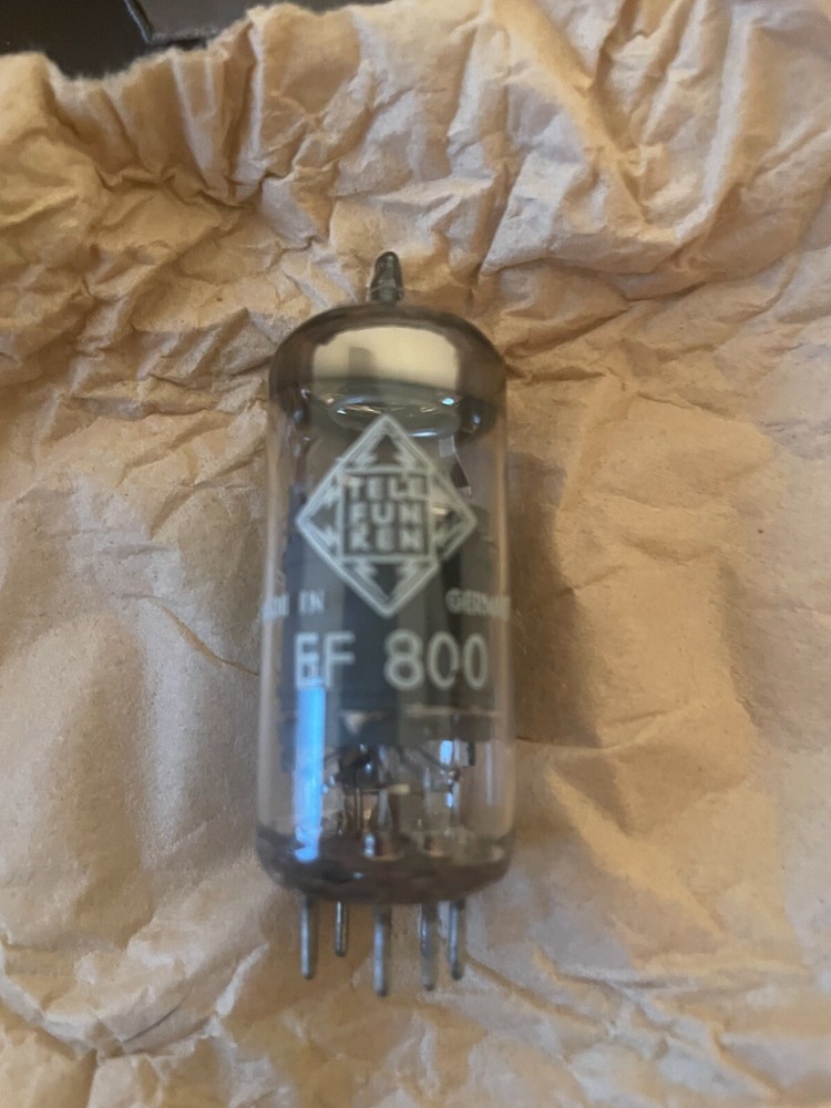 One Telefunken, EF800 NOS/NIB, diamond , holy grail sealed boxes
