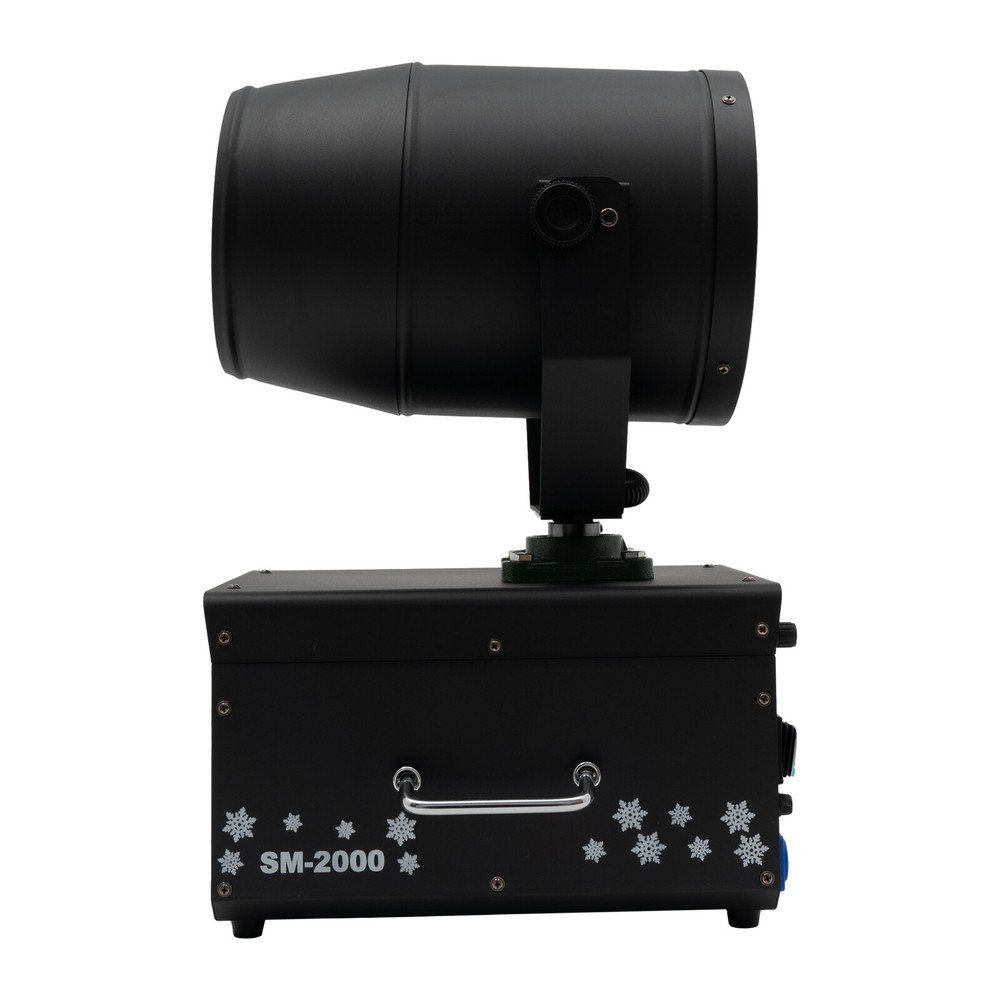 For Stage Dj Snowflake Effect Machine Shaking Head Snow Spray Machine 2000W