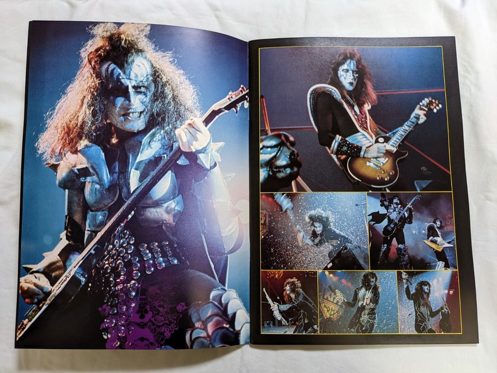KISS 1977 Japan Concert Program Ticket Stub