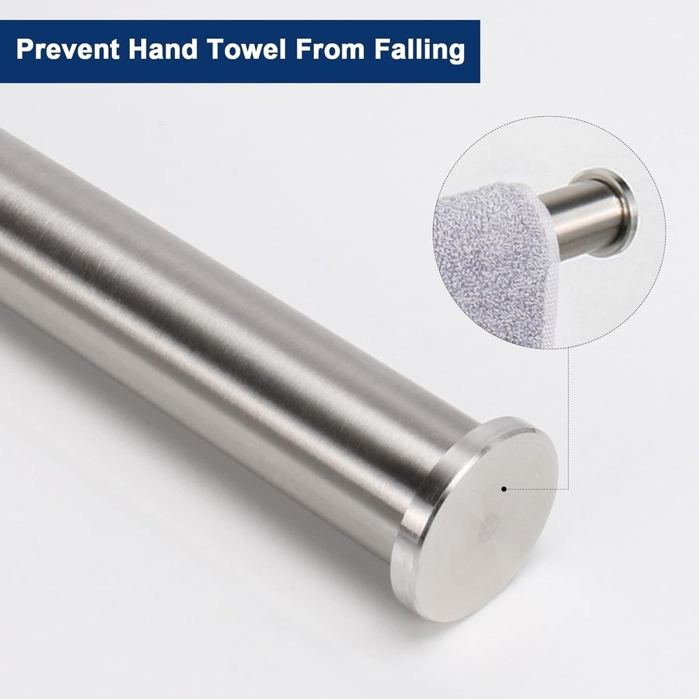 Towel Ring - NearMoon Brushed Nickel, Wall Mount