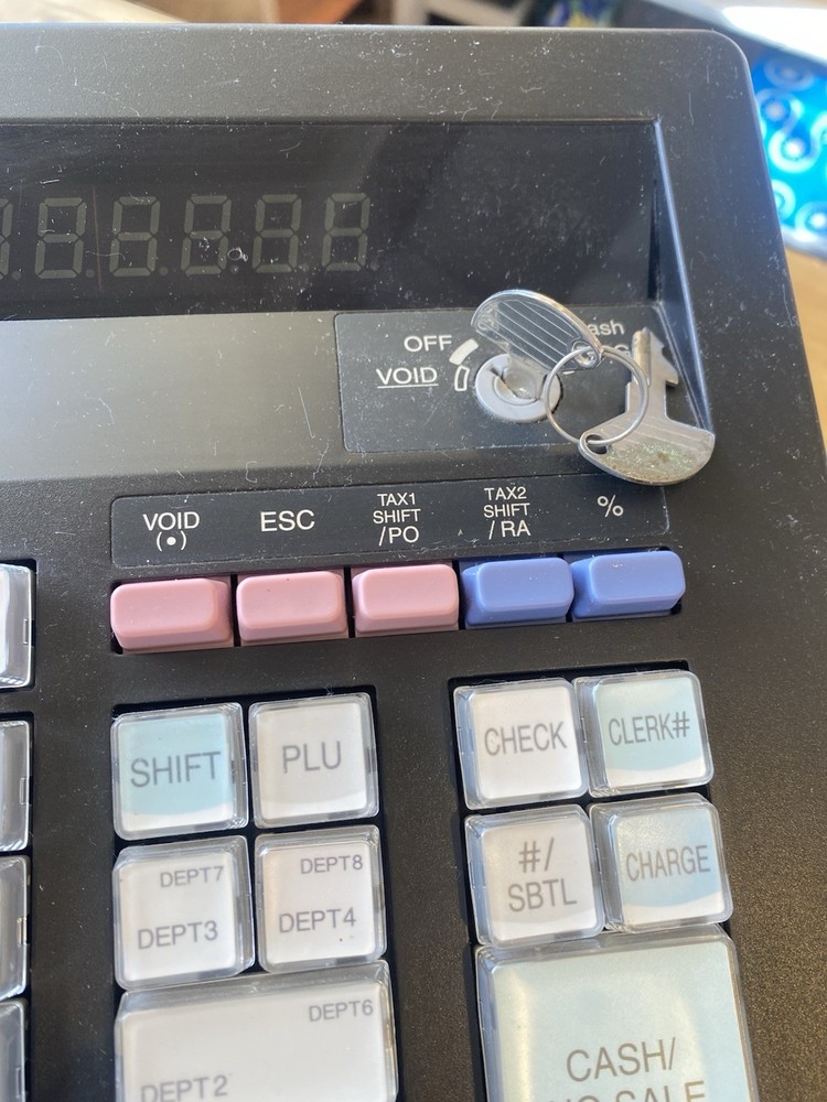 Sharp XE-A107 Cash Register Used - Great Condition