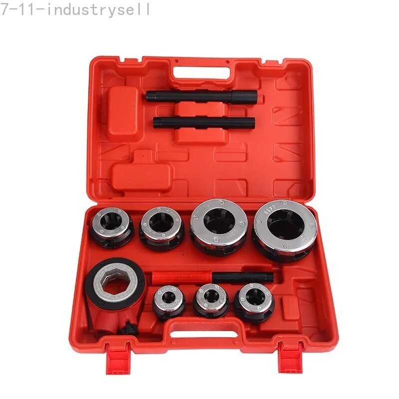 3 Minutes-2 Inch Pipe Hinge Plate Hand-held Galvanized Manual Threading Machine