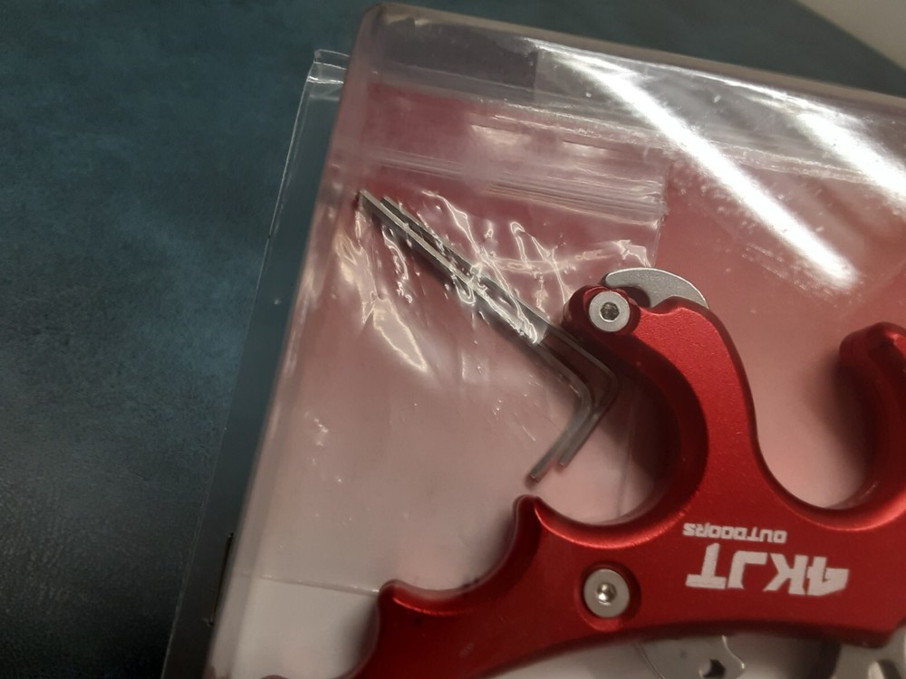 4K JT Outdoors Archery Bow Release - Red - NEW