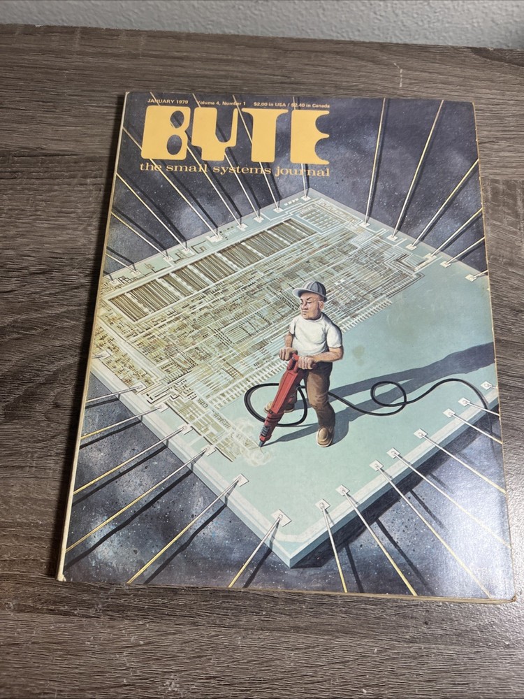 1979 Byte Magazine Lot 13 ISSUES (Complete) Genealogy, Lisp, Numerical Analysis