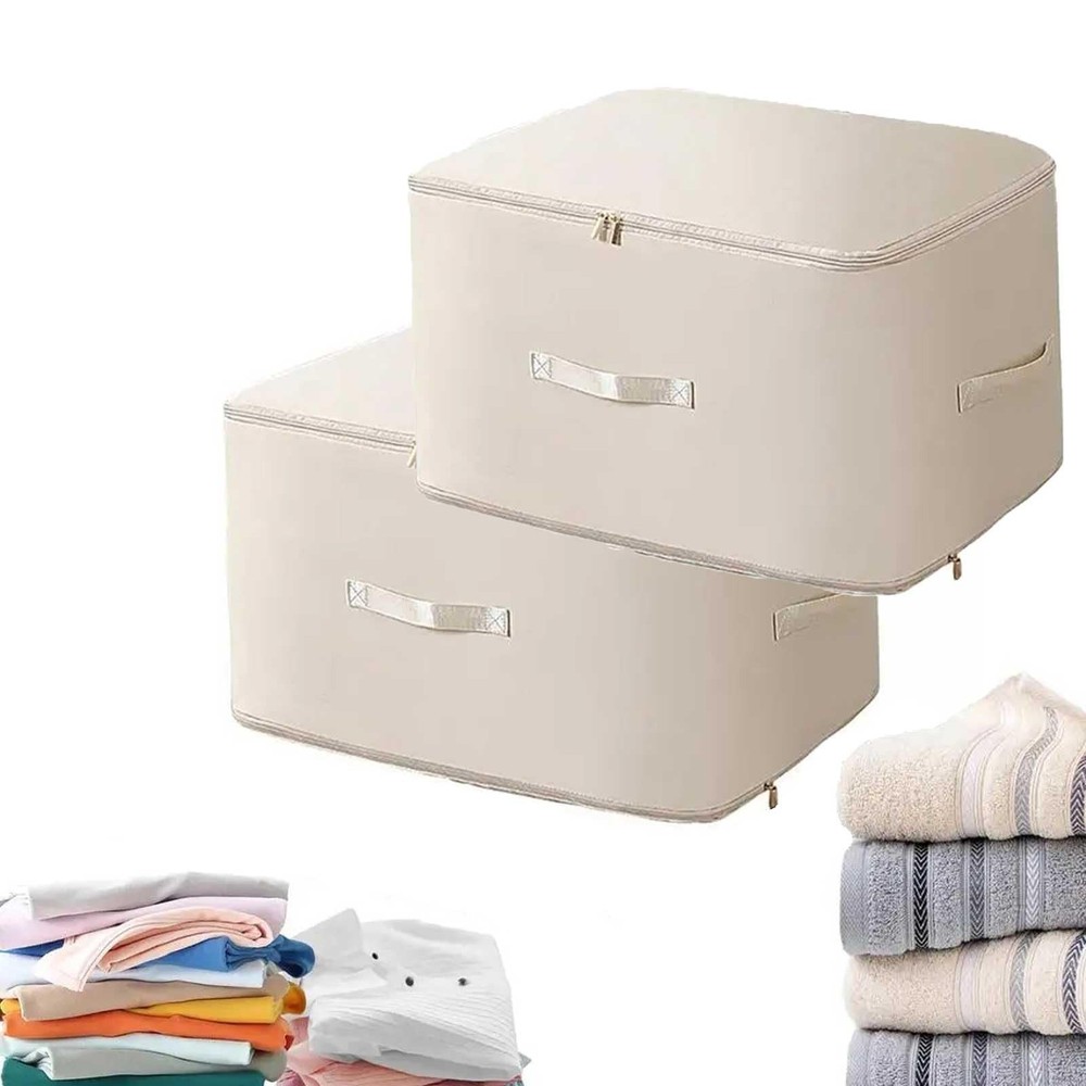 2PCS Ultra Space Saving Self Compression Organizer,Dustproof And Moisture-Pro...