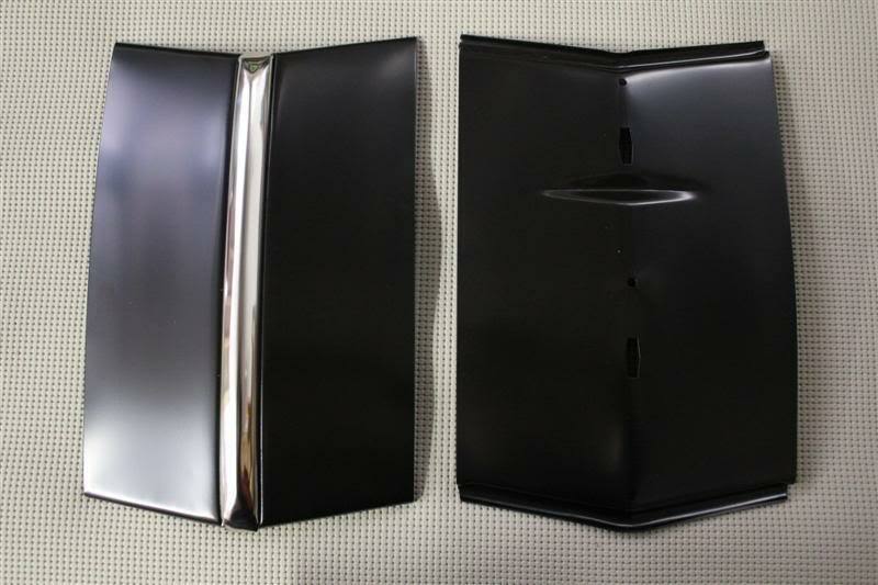 Fulton Two Piece Outside Outer Exterior Sun Visor Center Plate For Split Window